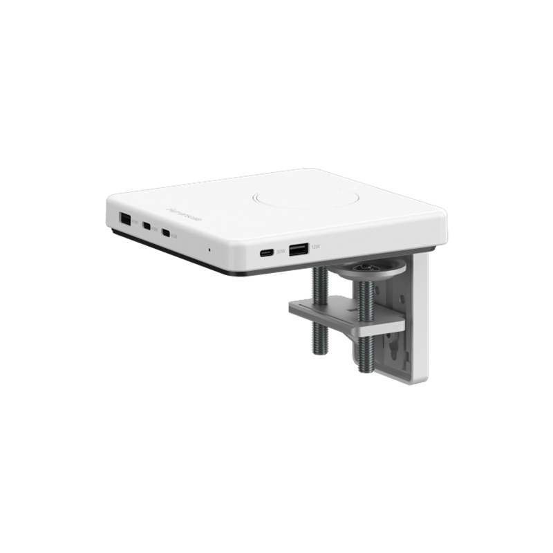 M/Connect 3, M/Power Charging Hub, Clamp Mount, White