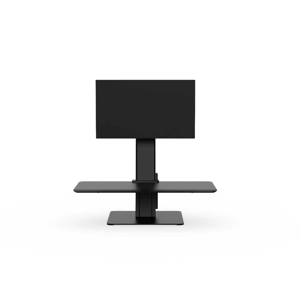 QuickStand Eco, Single Monitor, Black, Small MDF Platform Picture 2
