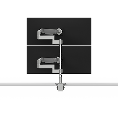 M/Flex M8 Pro Dual Monitor Arm, Stacked (One over One), 8